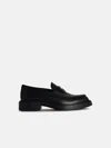 Tod's Black Leather Loafers In Black