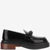 Tod's Black Slip On Loafers In Black