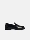 Tod's Black Leather Loafers In Black