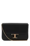 Tod's Black Leather Micro Crossbody Bag In Black