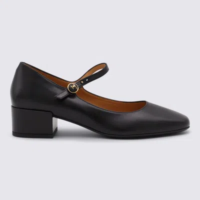 Tod's Black Leather Pumps