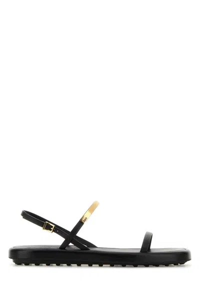 Tod's Minimal Sandal In Black