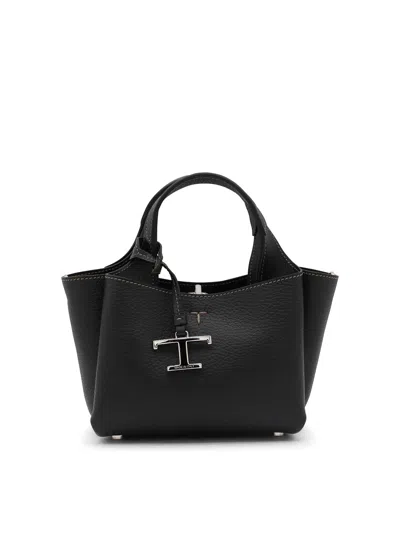 Tod's Bolso Shopping - Negro In Black