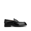 Tod's Loafers In Leather In Black
