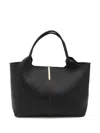 Tod's Black Medium Leather Tote