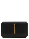 Tod's Mini Leather Shoulder Strap In Black
