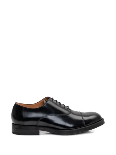 Tod's Black Oxford Shoes
