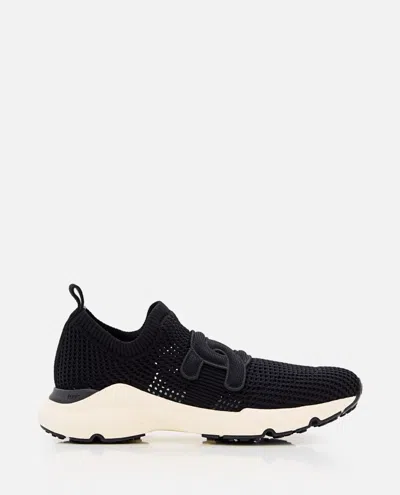 Tod's Black Slip On Sneakers