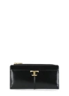 TOD'S BLACK SMOOTH LEATHER WALLET