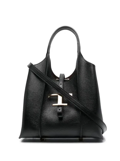 Tod's Black T Timeless Tote