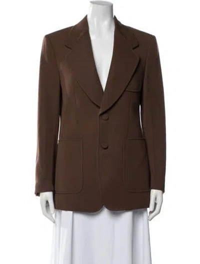 Pre-owned Tod's Blazer In Brown
