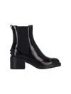 Tod's 60mm Leather Chelsea Boots In Black