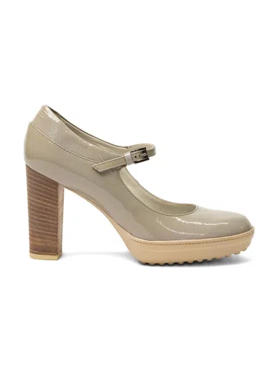 Tod's Block-heel Buckle-strap Heeled Pumps