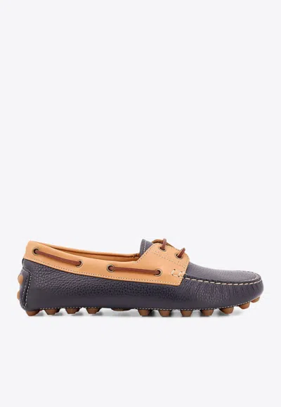 TOD'S BOAT GOMMINO BUBBLE LOAFERS