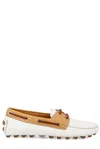 Tod's Woman Loafers White Size 8 Leather In White