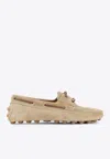 Tod's Beige Loafers In Biscuit