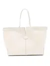 Tod's Di Bag Folio Tote Bag In Blanco