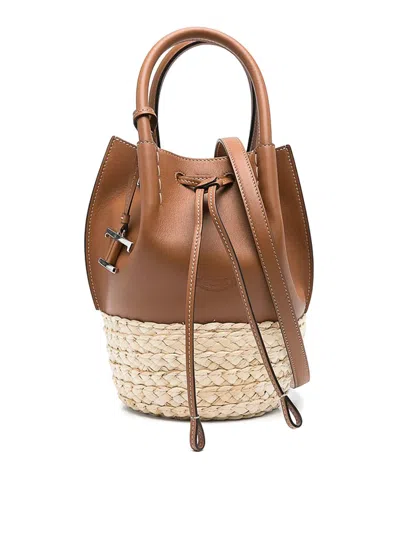 TOD'S BOLSA BANDOLERA - MARRÓN