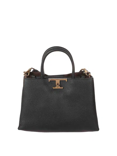 Tod's Leather Bag In Negro