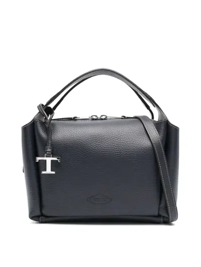 Tod's Leather Bag In Blue