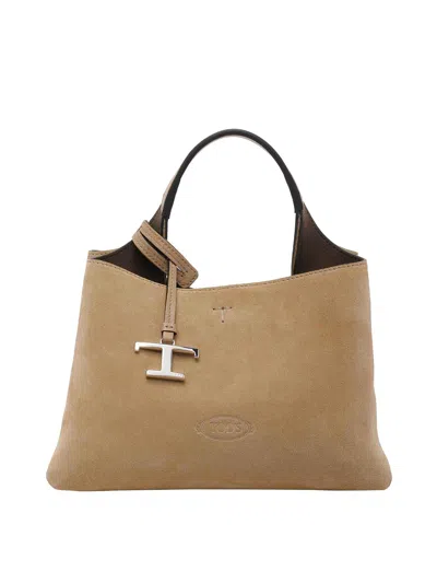 Tod's Micro Tods Handbag In Sand