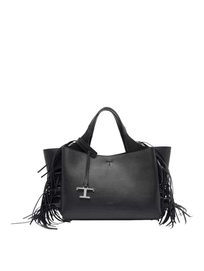 Tod's Bolso Shopping - Negro In Black