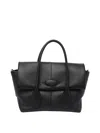 Tod's Reversible Leather Handbag For Women In Black