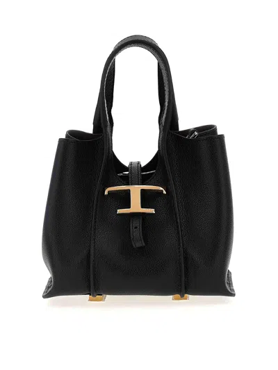 Tod's Bolso Shopping - Negro In Black