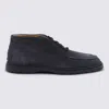 Tod's Mens Tods Ibrido Suede Desert Boots In Blue