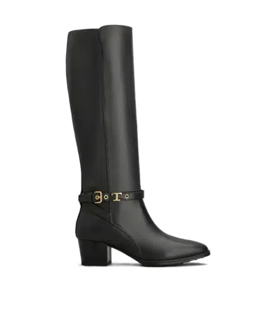Tod's T Timeless Leather Boots In Multi
