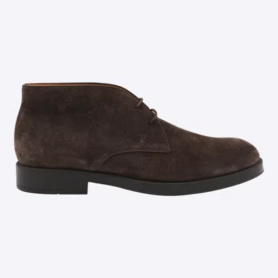 TOD'S BOOTS TOBACCO