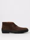 Tod's Suede Gommino Desert Boots In Brown