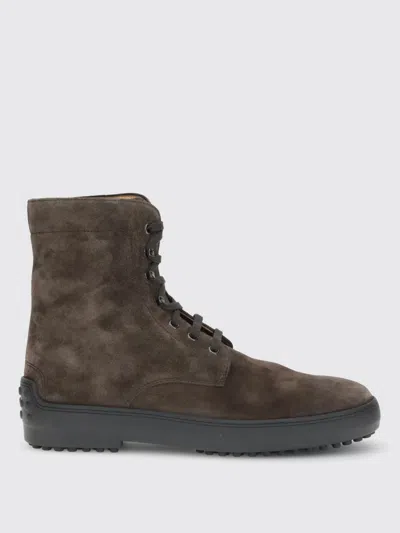 TOD'S BOOTS TOD'S MEN COLOR COFFEE,H32535132