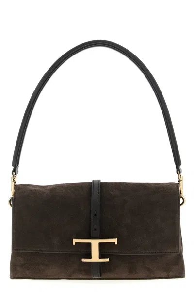 Tod's Borsa A Spalla 't Timeless' Mini In Brown