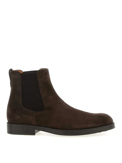 TOD'S BOTINES - MARRÓN
