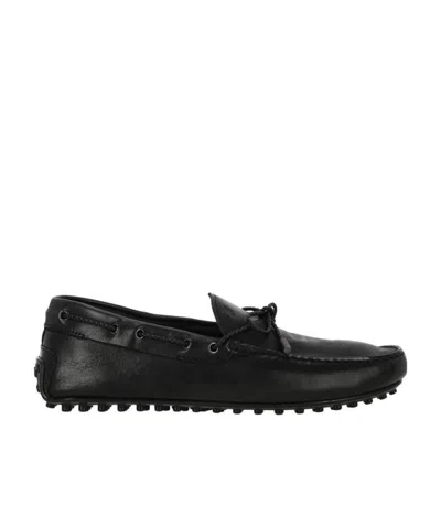 Tod's Bow-detail Leather Loafers
