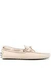 Tod's Man Loafers Light Grey Size 7 Leather In 中性色