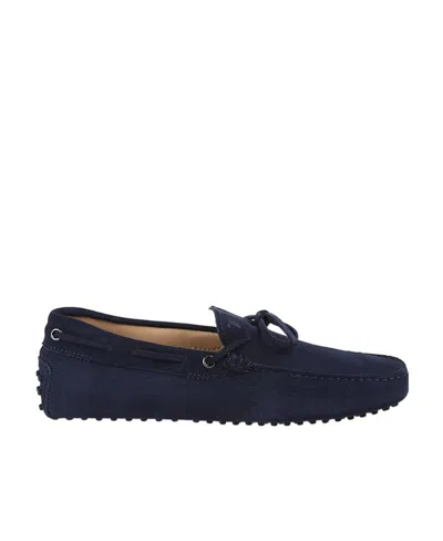 Tod's Bow Detail Loafers In Black