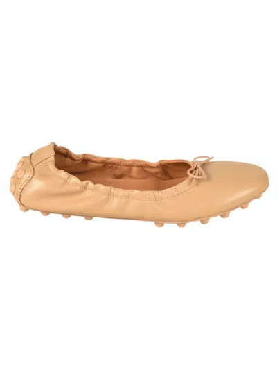 Tod's Bow Lace Ballerinas