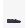 Tod's Driving Shoes In Blue
