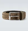 Tod's Adjustable Woven Belt
