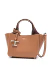 Tod's Brown Apa Mini Satchel Bag In Brown