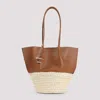 Tod's Leather Tote Bag With Dual Handles And Structured Shape In Kenia Naturale