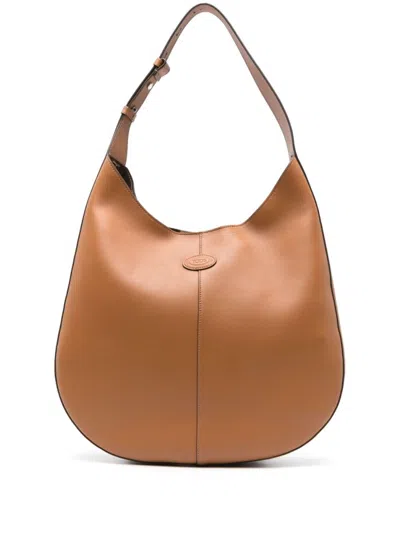 Tod's Brown Di Medium Hobo