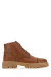 Tod's Lace-up Leather Ankle Boots