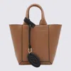 Tod's Brown Leather Crossbody Bag In Marrone