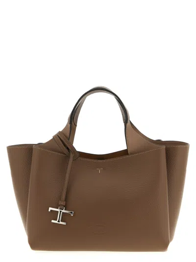 Tod's Brown Leather Mini Tote