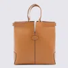 Tod's Tods Brown Leather Totes In Brown