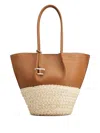 Tod's Double Handle Shoulder Bag In Brown