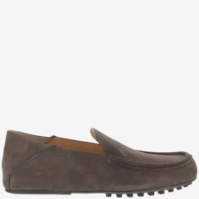 Tod's Brown Slip On Loafers
